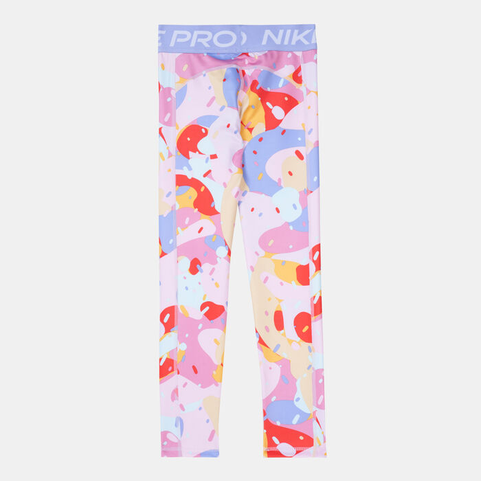 Nike Kids' Pro Dri-FIT Leggings (Older Kids) Multi Nike Kids' Pro Dri-FIT Leggings (Older Kids) Multi image number 1
