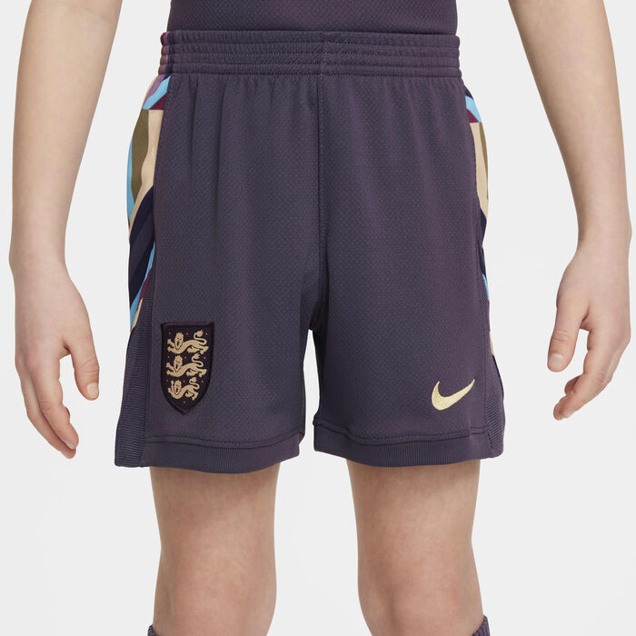 Nike Kids' England 2024/25 Stadium Away Football Replica 3-Piece Kit Grey Nike Kids' England 2024/25 Stadium Away Football Replica 3-Piece Kit Grey image number 8