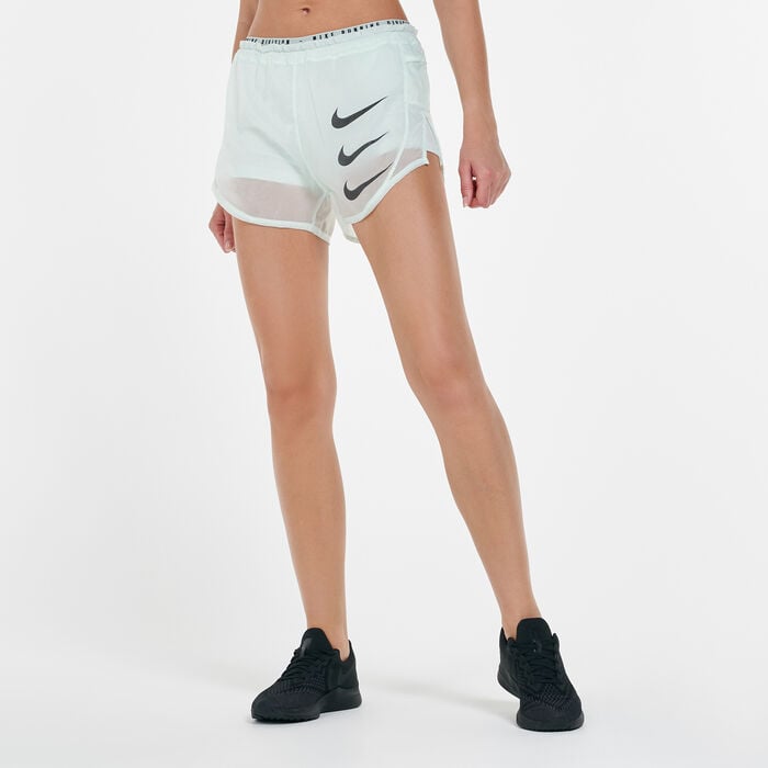 Nike Women's Tempo Luxe Run Division 2-in-1 Shorts Green Nike Women's Tempo Luxe Run Division 2-in-1 Shorts Green image number 0