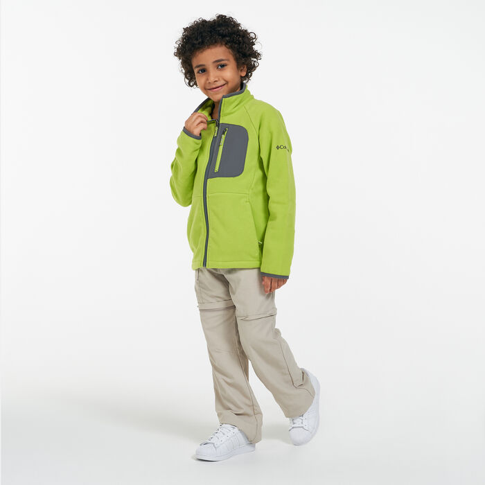 Columbia Kids' Fast Trek™ III Fleece Jacket Green image number 2