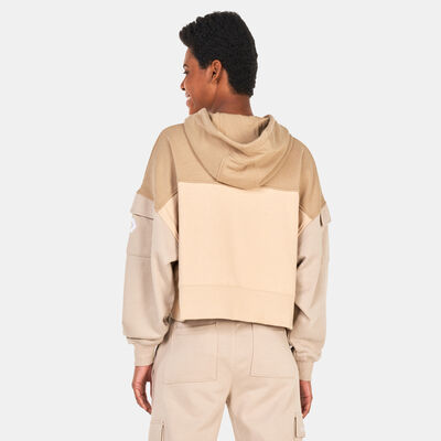 Converse Women's Fashion Crop Hoodie Multi