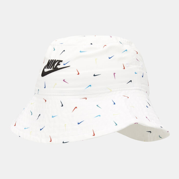 Nike Kids' UPF 40+ Bucket Hat White image number 2