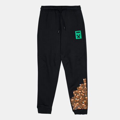 PUMA Kids' x Minecraft Sweatpants Black PUMA Kids' x Minecraft Sweatpants Black