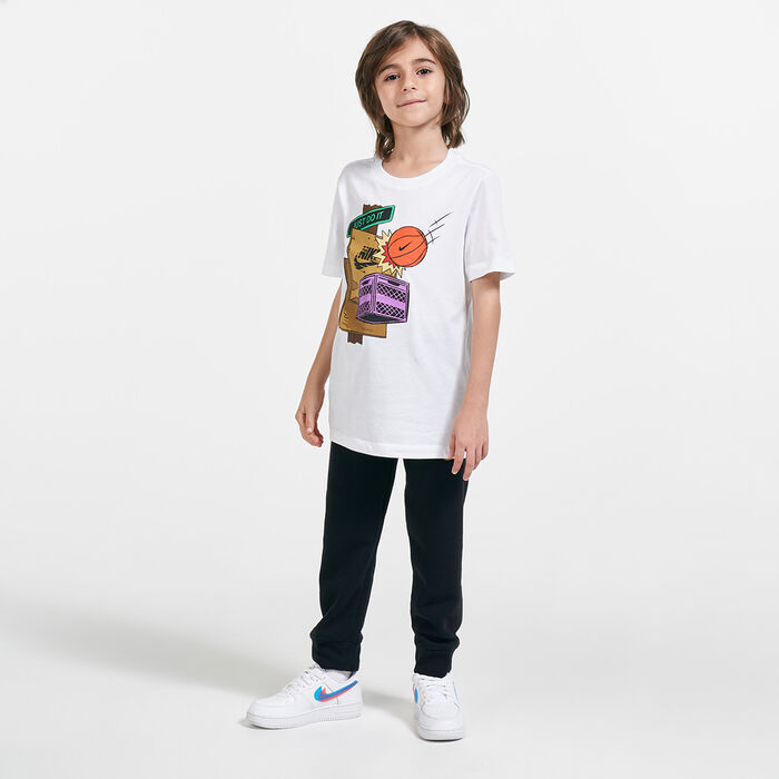 Nike Kids' Sportswear Club Fleece Sweatpants Black Nike Kids' Sportswear Club Fleece Sweatpants Black image number 2