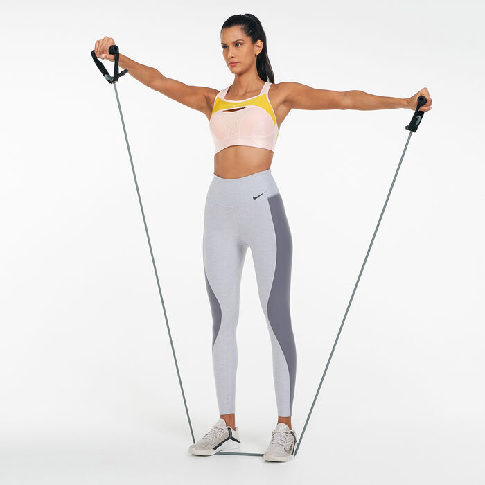 Nike Women's Alpha UltraBreathe Sports Bra Orange Nike Women's Alpha UltraBreathe Sports Bra Orange image number 2