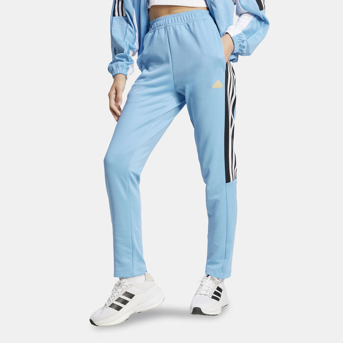 adidas Women's Tiro Cut 3-Stripes Track Pants Blue adidas Women's Tiro Cut 3-Stripes Track Pants Blue image number 0