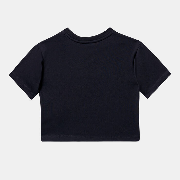 Nike Kids' Swoosh Logo T-Shirt (Younger Kids) Black Nike Kids' Swoosh Logo T-Shirt (Younger Kids) Black image number 1