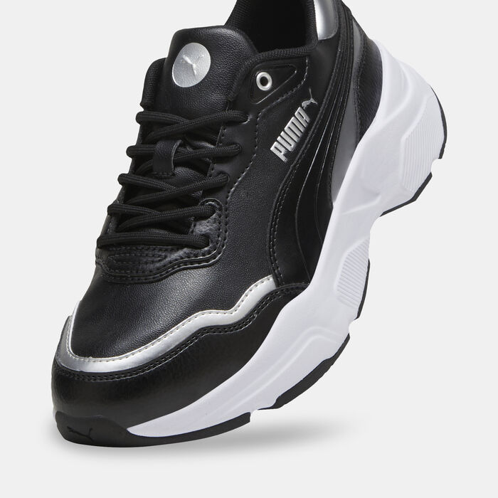 PUMA Women's Cassia Rose Metallic Dream Shoes Black image number 4