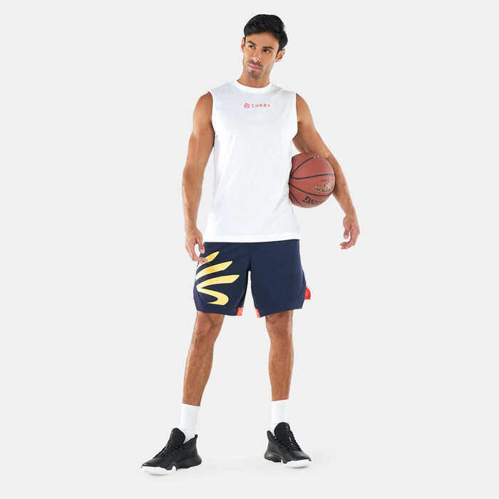 Under Armour Men's Curry Graphic Tank Top White Under Armour Men's Curry Graphic Tank Top White image number 2