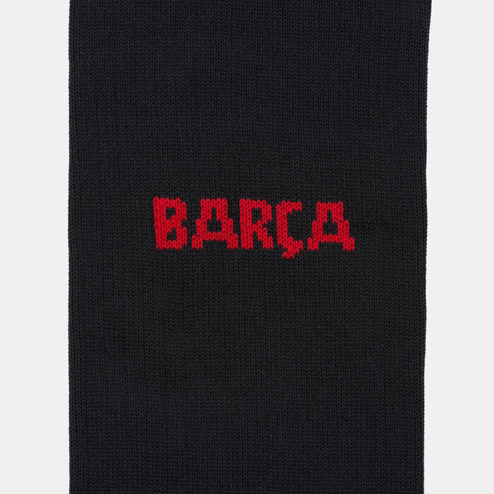 Nike FC Barcelona Strike Home/Away Football Over-The-Calf Socks Black Nike FC Barcelona Strike Home/Away Football Over-The-Calf Socks Black image number 3