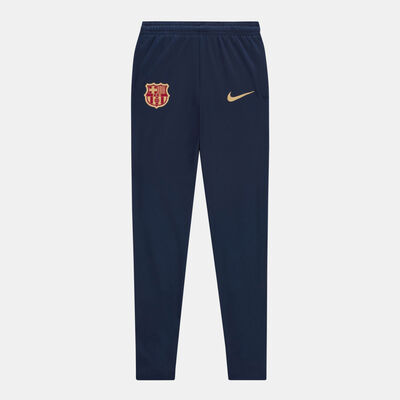 Nike Kids' F.C. Barcelona Academy Pro Knit Football Pants (Younger Kids) Blue