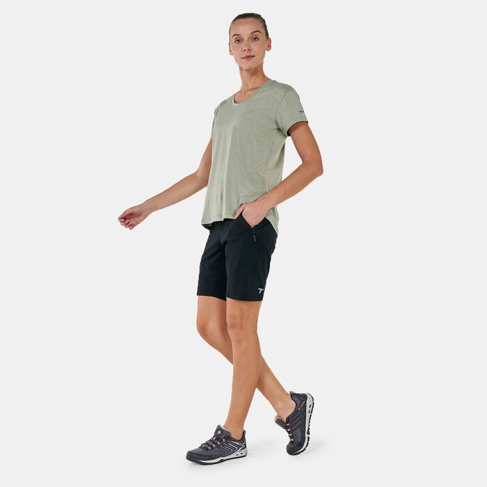 Columbia Women's Sun Trek™ T-Shirt Green Columbia Women's Sun Trek™ T-Shirt Green image number 2