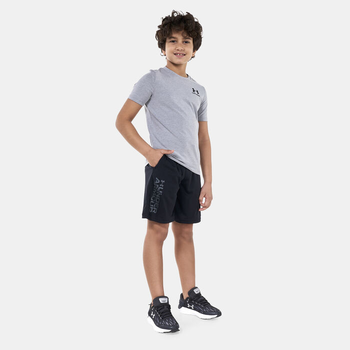 Under Armour Kids' Prototype 2.0 Wordmark Shorts Black Under Armour Kids' Prototype 2.0 Wordmark Shorts Black image number 2