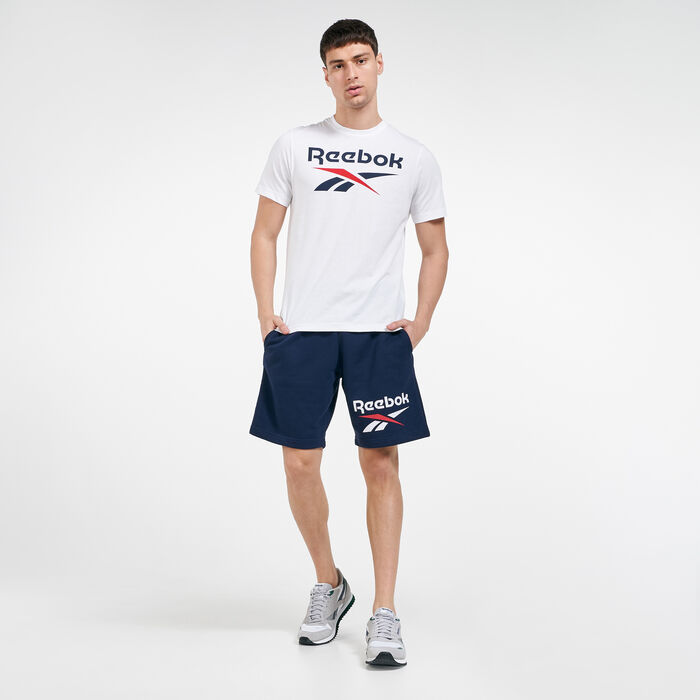 Reebok Men's Identity Vector Shorts Blue Reebok Men's Identity Vector Shorts Blue image number 2