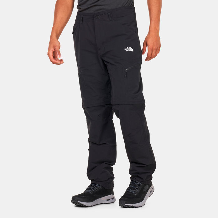 The North Face Men's Exploration Convertible Tapered Pants Black image number 0