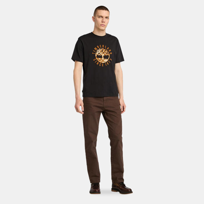 Timberland Men's Holiday Graphic T-Shirt Black image number 2