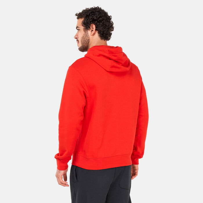 Nike Men's Sportswear Club Hoodie Red Nike Men's Sportswear Club Hoodie Red image number 1