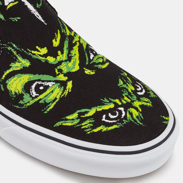 Vans Eyes In The Dark Classic Slip-On Unisex Shoe Black image number 4