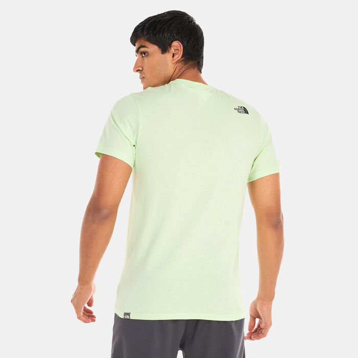 The North Face Men's Coordinate T-Shirt Green The North Face Men's Coordinate T-Shirt Green image number 1