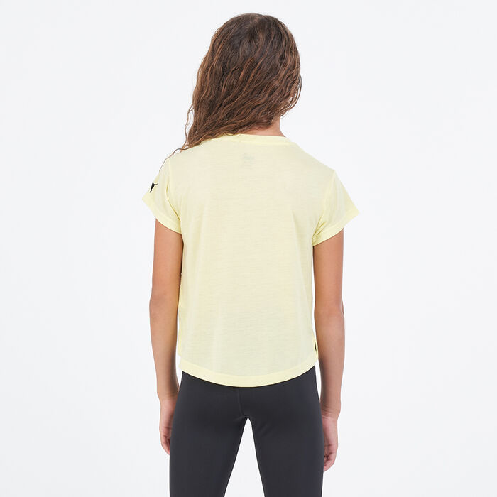 PUMA Kids' Modern Sports Logo T-Shirt yellow PUMA Kids' Modern Sports Logo T-Shirt yellow image number 1