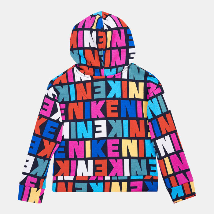 Nike Kids' Snack Pack Pullover Hoodie (Younger Kids) Blue Nike Kids' Snack Pack Pullover Hoodie (Younger Kids) Blue image number 1