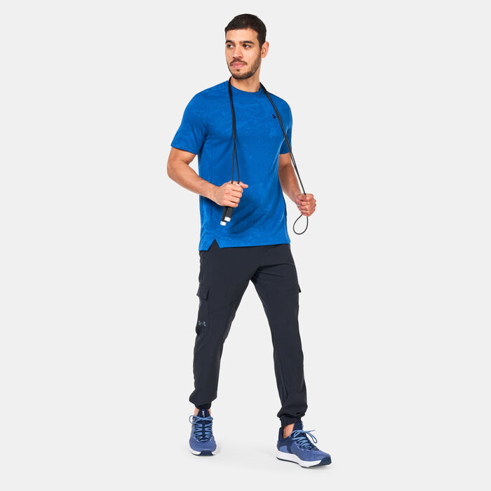 Under Armour Men's UA Tech™ Vent Training T-Shirt Blue image number 2