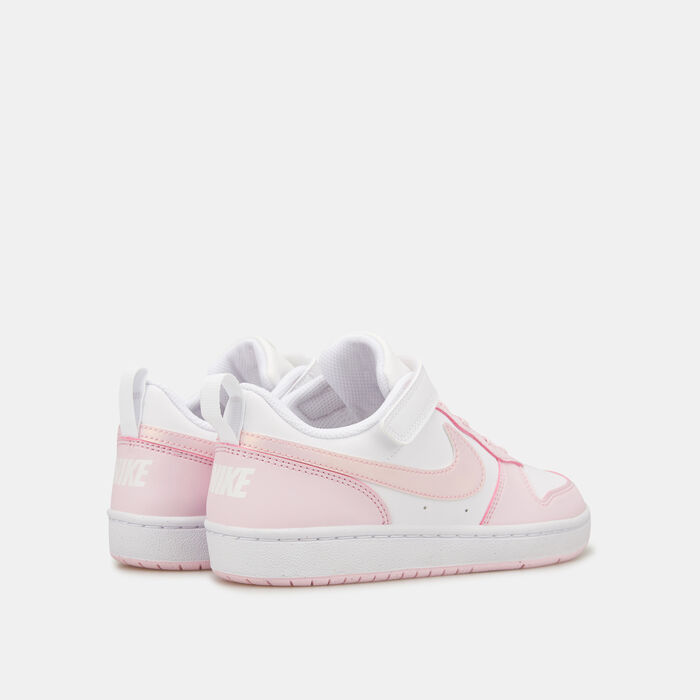 Nike Kids' Court Borough Low Recraft Shoes (Younger Kids) Pink Nike Kids' Court Borough Low Recraft Shoes (Younger Kids) Pink image number 3