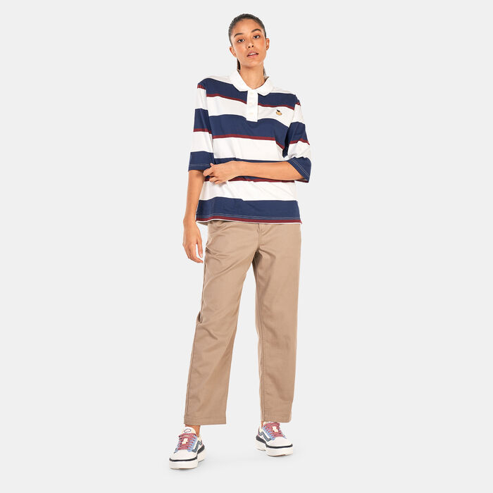 Vans Women's Anaheim OG Polo Shirt Blue Vans Women's Anaheim OG Polo Shirt Blue image number 2