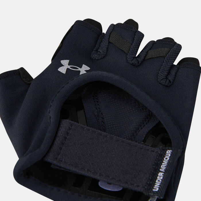 Under Armour Women's UA Training Gloves Black Under Armour Women's UA Training Gloves Black image number 2