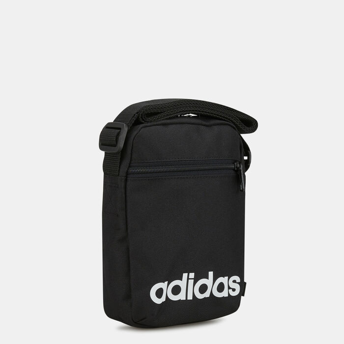 adidas Essentials Logo Shoulder Bag Black image number 2