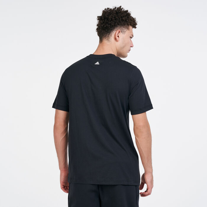 adidas Men's Sportswear Badge Of Sport T-Shirt Black adidas Men's Sportswear Badge Of Sport T-Shirt Black image number 1