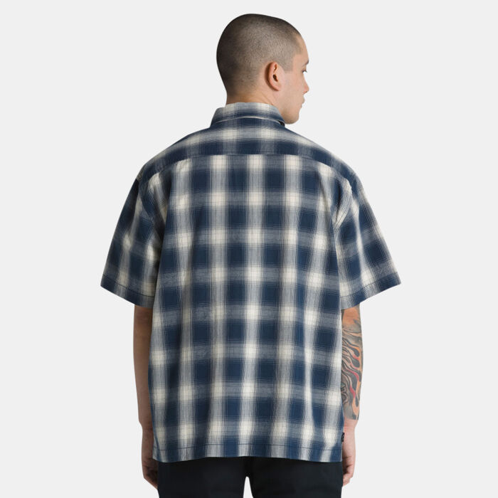 Vans Men's Nick Michel Woven Shirt Blue image number 1