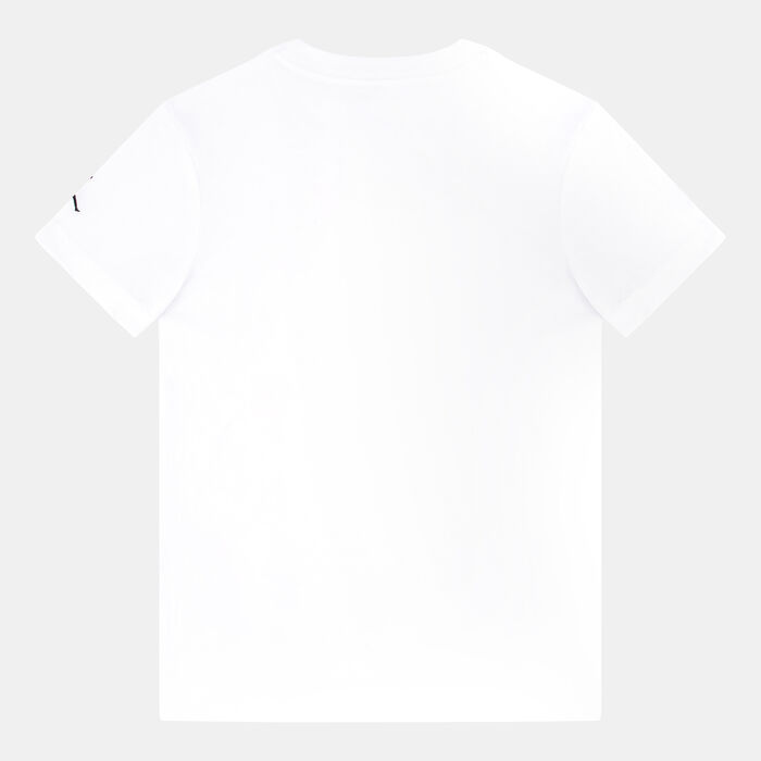 Jordan Kids' Air Dunk Comics T-Shirt White Jordan Kids' Air Dunk Comics T-Shirt White image number 1