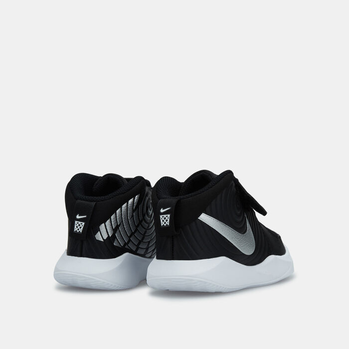 Nike Kids' Team Hustle D9 Shoe (Baby and Toddler) Black Nike Kids' Team Hustle D9 Shoe (Baby and Toddler) Black image number 2