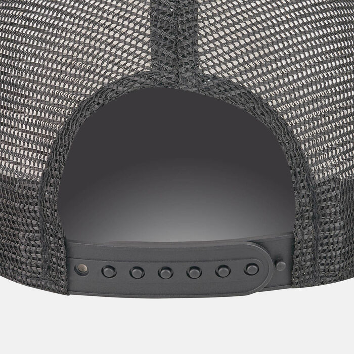 New Era Men's State Patch Cream A-Frame Trucker Cap Beige image number 1