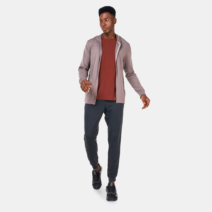 Nike Men's Dri-FIT Hyperdry Yoga Hoodie Grey Nike Men's Dri-FIT Hyperdry Yoga Hoodie Grey image number 2