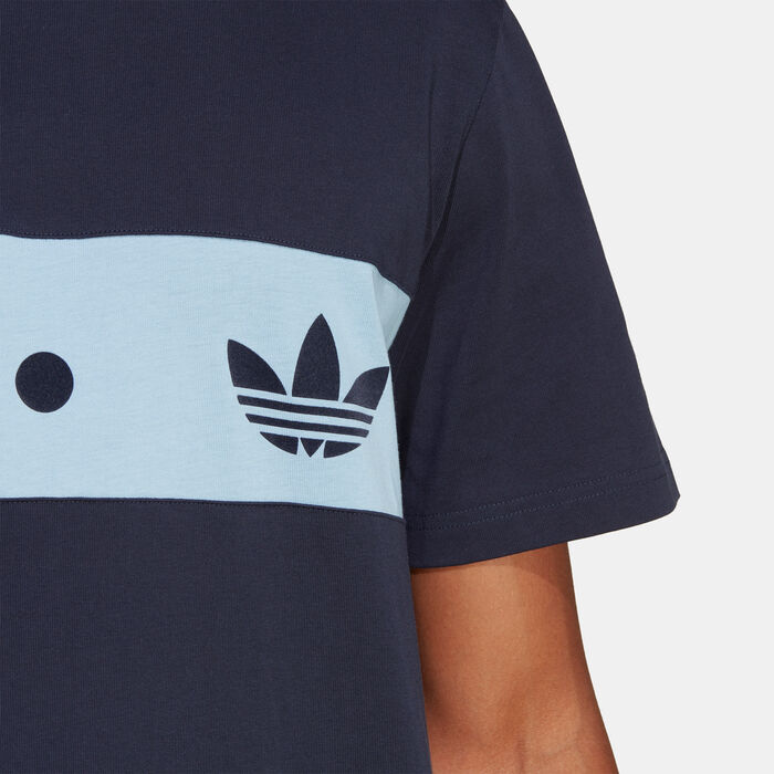 adidas Originals Men's RIFTA City Boy T-Shirt Blue image number 3