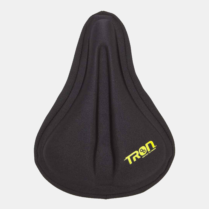 TRON Gel Lycra Foam Saddle Cover (28x20cm) Multi TRON Gel Lycra Foam Saddle Cover (28x20cm) Multi image number 1