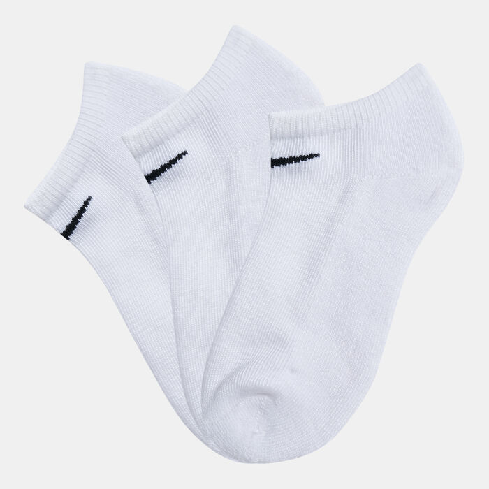 Nike Kids' No-Show Socks (3 Pack) White Nike Kids' No-Show Socks (3 Pack) White image number 0