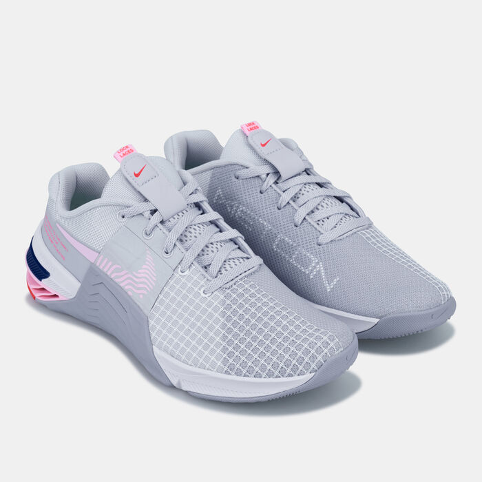 Nike Women's Metcon 8 Training Shoe Grey Nike Women's Metcon 8 Training Shoe Grey image number 1