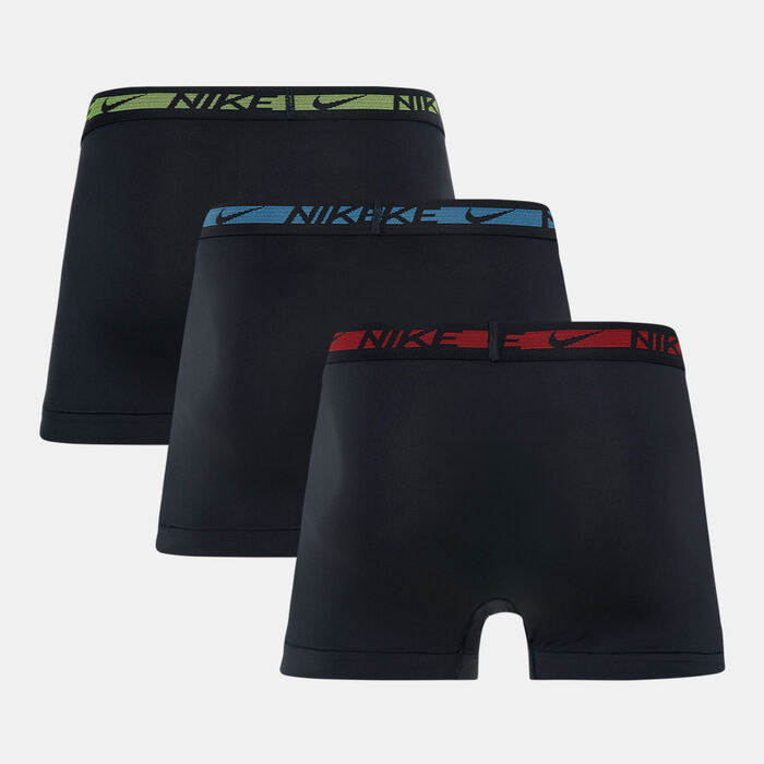 Nike Men's Dri-FIT Ultra Stretch Micro Trunks (3 Pack) Black Nike Men's Dri-FIT Ultra Stretch Micro Trunks (3 Pack) Black image number 1