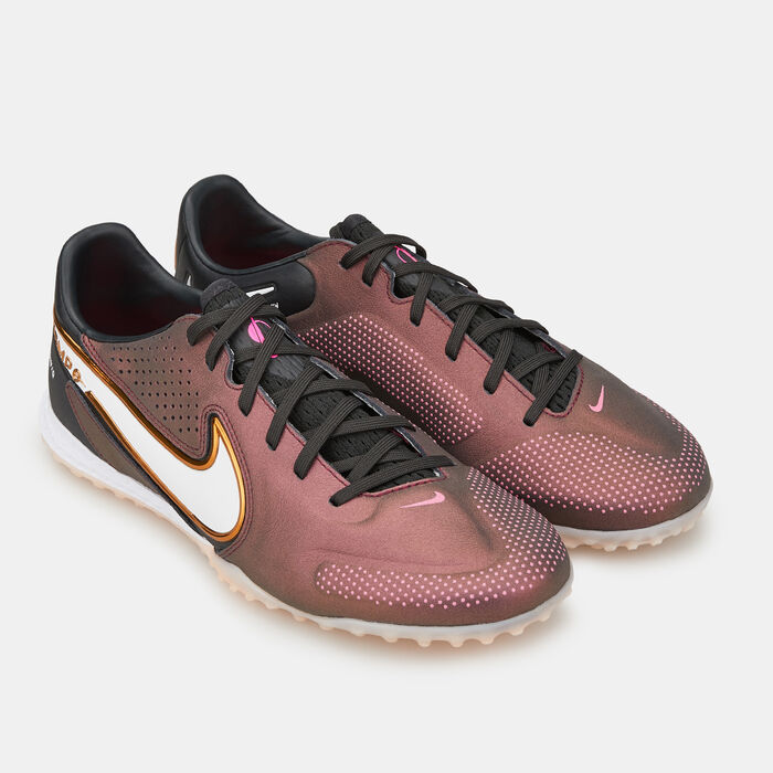 Nike Men’s React Tiempo Legend 9 Pro Turf Football Shoe Purple image number 1