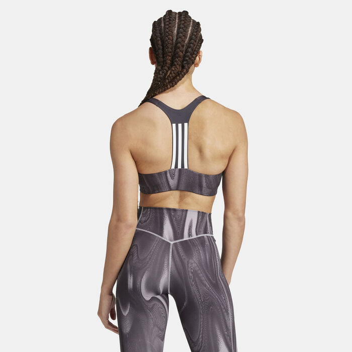 adidas Women's Powerimpact Medium-Support Training Bra Grey adidas Women's Powerimpact Medium-Support Training Bra Grey image number 1