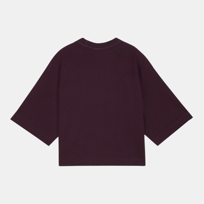 PUMA Women's Classics + T-Shirt Purple PUMA Women's Classics + T-Shirt Purple image number 1