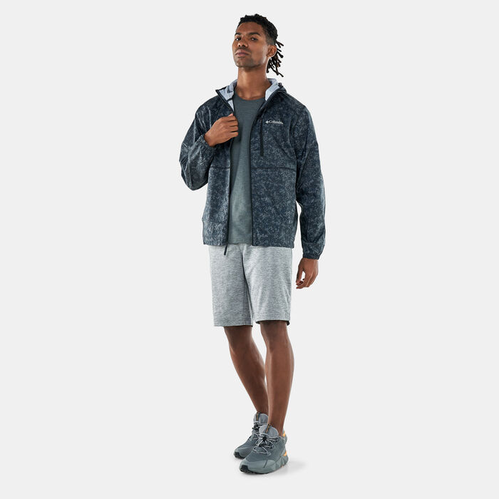 Columbia Men's Flash Forward™ Windbreaker Print Jacket Black Columbia Men's Flash Forward™ Windbreaker Print Jacket Black image number 2