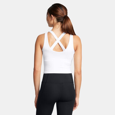 Under Armour Women's Motion Training Tank Top White Under Armour Women's Motion Training Tank Top White