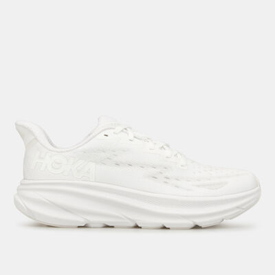 HOKA Women's Clifton 9 Road Running Shoe White