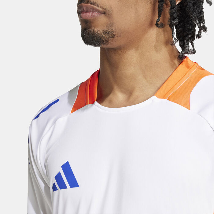 adidas Men's Tiro 24 Competition Football Jersey White adidas Men's Tiro 24 Competition Football Jersey White image number 4