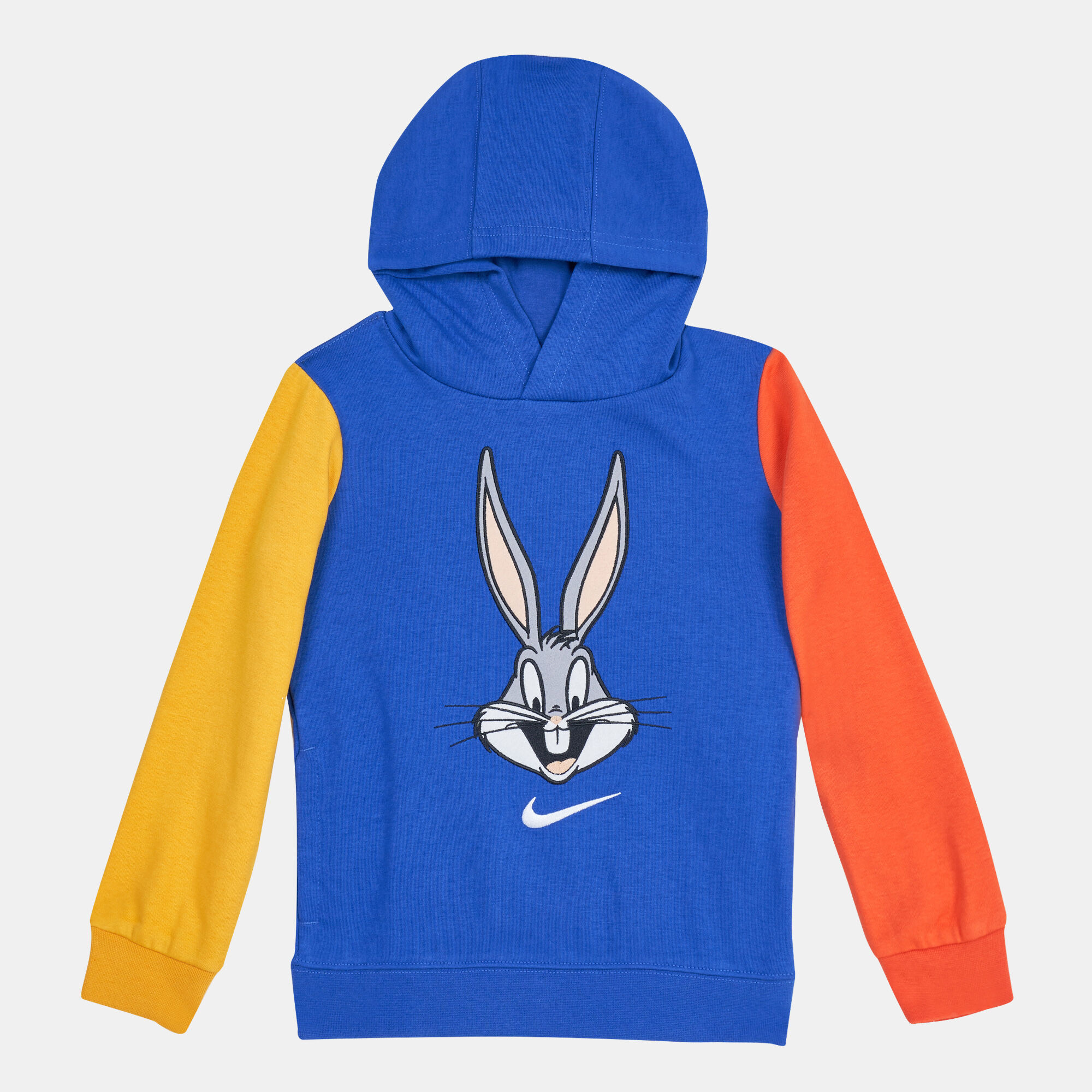 Kids X Space Jam Colourblock Hoodie Blue Nike in Qatar SSS