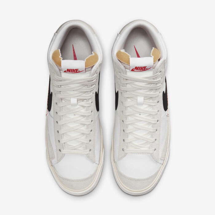 Nike Men's Blazer Mid Pro Club Shoes White Nike Men's Blazer Mid Pro Club Shoes White image number 4